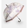 Parapluie long en vinyle Passion