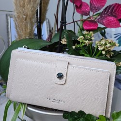 Portefeuille beige