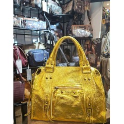 Kopie van Sac tendance moyen croûte de cuir marron