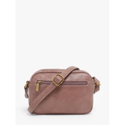 Petit sac à bandoulière David Jones vieux rose