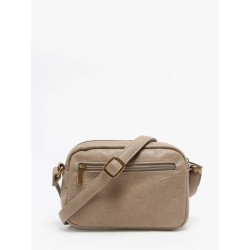 Petit sac à bandoulière David Jones taupe