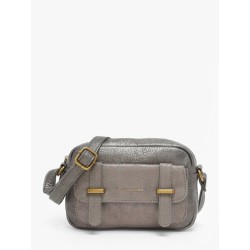 Petit sac à bandoulière David Jones gris