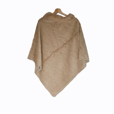 Poncho beige