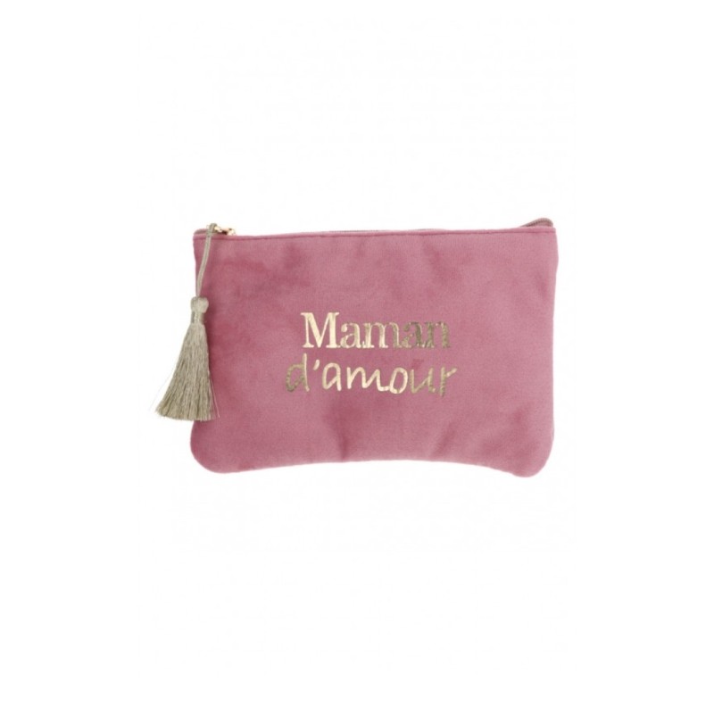 Pochette Maman d’amour rose