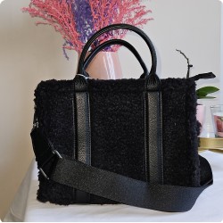 Petit sac Tote bag noir