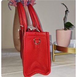 Mini sac Tote bag rouge